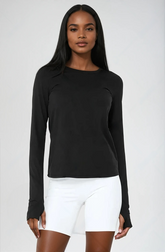 Alosoft Finesse Long Sleeve - Black